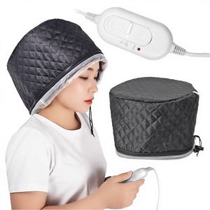 Casque chauffant portable et réutilisable pour traitement thermique à la vapeur, 10 niveaux de chaleur, chauffe rapidement, 3 réglages de temps, vapeur capillaire pour spa - Product Image 4