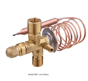 Hongsen QRF Thermostatic expansion valve for refrigeration R134a compressor-protect design