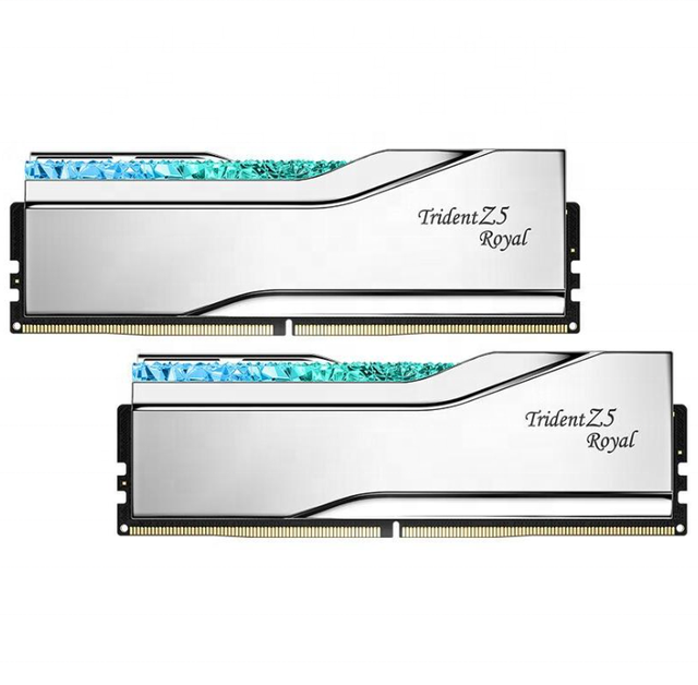 G-skill Trident Z Royal DDR5 6400 64GB 2*32GB Desktop Memory Card Dual Memory Card 2*32G 1.4V RGB Light Control XMP3.0 Memory