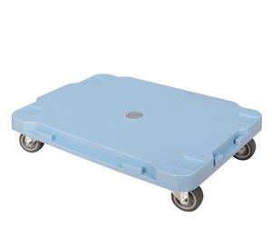 Troli Palet Lipat Plastik Berat Tahan Lama Empat Roda, Struktur Platform, Desain Roda Mudah Dipindahkan, Peralatan OEM, 150kg - Product Image 6