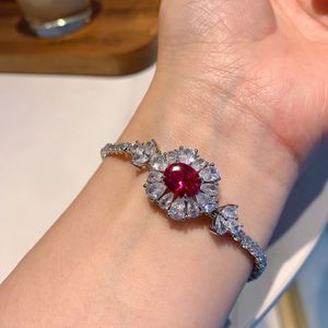 Bulk Wholesale Orders Eco-friendly <b>Copper</b> 8*10mm Multicolor Cubic Zirconia Vintage Imitation Gemstone Chain <b>Bracelets</b> - Product Image 6