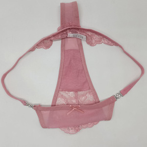 <span class=keywords><strong>Perizoma</strong></span> in pizzo da donna, sexy e trasparente, slip a vita bassa traspirante, intimo a T-back, mutandine da donna con intagli - Product Image 5