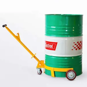 Oli drum dolly drum trolley Heavy duty oil dispensing hydraulic block trolley lifter 500kg