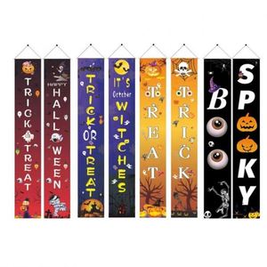 ป้ายแขวนผนังคริสต์มาสสำหรับขายส่งปี 2026 ทำจากโพลีเอสเตอร์ 100% ป้ายประดับประตูฮาโลวีนและคริสต์มาส พร้อมดีไซน์ส่วนตัว - Product Image 5