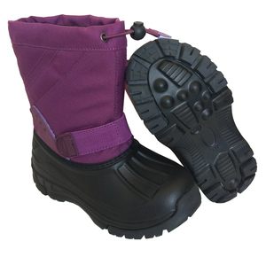 Di modo Leggero Bambini Stivali di <span class=keywords><strong>Lana</strong></span> del Rivestimento di Inverno Scarpe EVA Shell TPR Antiscivolo Patch Calzature Outdoor - Product Image 1