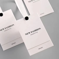 Etiquetas de Papel Ovaladas con Corte Personalizado, Laminadas con Película, Impresión Digital, Etiquetas con Logotipo Floral para Eventos, Embalaje de Regalos, Uso en Ropa