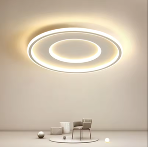 Nueva llegada diseño creativo decorativo línea círculo moderno candelabro colgante luces de techo Led - Product Image 2