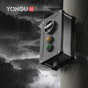 Yonggu L02 110*65MM Sheet Metal Fabrication Housing Metal Electronic Din Rail Enclosure Custom Aluminum Waterproof Battery Box