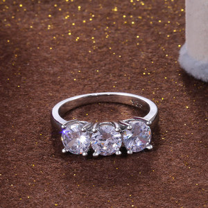 Anello Scintillante Classico per Donne, Gioielli Eleganti alla Moda, Vendita all'Ingrosso - Product Image 5