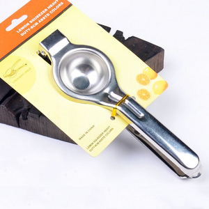 Stainless Steel Lemon Squeezer Heavy Duty 6Cm Manual Juicer For Citrus Fruits Kitchen <b>Tool</b> - Product Image 3