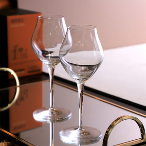 Verres à boire en verre de 8 oz, verres à <span class=keywords><strong>champagne</strong></span> en forme de tulipe colorés pour la dégustation - Product Image 2