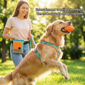 Verstellbares, robustes und weiches Hundeleinen- und Geschirr-Set mit Metallschnalle, reflektierendes Sicherheitsgeschirr für Haustiere, einfaches Westen-Halsband - Product Image 3