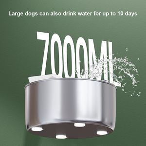 नए कारखाने ओम स्टेनलेस स्टील स्मार्ट पालतू पानी डिस्पेंसर 7 एल बड़ी क्षमता कुत्ते बहु-बिल्ली के लिए स्वचालित बिल्ली पानी का फव्वारा - Product Image 4