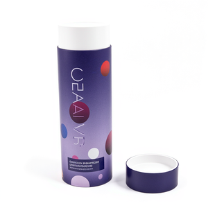 กล่องบรรจุภัณฑ์ทรงกระบอกแบบกระดาษแข็งพิมพ์ลายตามสั่งสำหรับเครื่องสำอาง น้ำมันหอมระเหย ผลิตภัณฑ์บำรุงผิว อายไลเนอร์ - Product Image 3