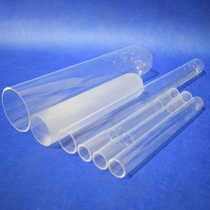 Tubo de vidrio de cuarzo de sílice fundido con cilindro resistente a altas temperaturas hueco transparente de alta pureza personalizado - Product Image 2