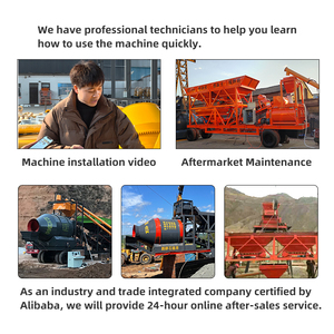 Mini centrale à béton mobile portable compacte à vendre - Product Image 5