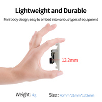 LONVILL Moteur de lecture de codes-barres ultra-compact 40x21x13mm léger 4g pour contrôle d'ascenseur avec USB HID UART TTL