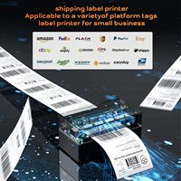 Impresora de Etiquetas Térmicas Y812 BT para Pequeñas Empresas, Compatible con iPhone, Windows y Android, Máquina para Hacer Etiquetas de 4x6
