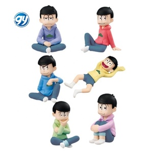 <span class=keywords><strong>Osomatsu</strong></span>-<span class=keywords><strong>San</strong></span> ชุดหุ่นฟิกเกอร์ขนาดเล็ก6ชิ้นพร้อมโต๊ะอะนิเมะ - Product Image 5