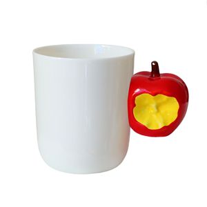 Juego de Tazas de Cerámica Blanca Original Niche, Aptas para Microondas y Lavavajillas, Diseño Creativo Pintado a Mano, Regalo para Mejores Amigos, Café - Product Image 4