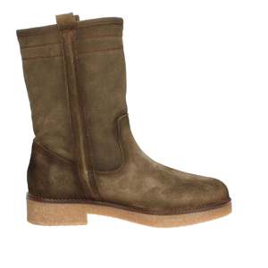 Botas Bajas de Mujer Porronet Marrón 4601 de Gamuza para Uso Casual - Product Image 4