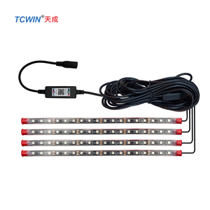 2025 Xu hướng thiết bị điện tử tcwin âm nhạc đồng bộ ứng dụng 5050 RGB Xe <span class=keywords><strong>LED</strong></span> dải ánh sáng điều khiển từ xa tự động nội thất bầu không khí ánh sáng - Product Image 4