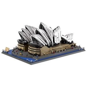 8210 Set <span class=keywords><strong>de</strong></span> Bloques <span class=keywords><strong>de</strong></span> Construcción <span class=keywords><strong>de</strong></span> Plástico ABS del Teatro <span class=keywords><strong>de</strong></span> la Ópera <span class=keywords><strong>de</strong></span> Sídney, Modelo DIY, Juguete Educativo Creativo Unisex para Niños <span class=keywords><strong>de</strong></span> 5 a 7 Años - Product Image 1