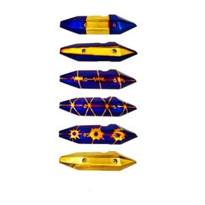 Couvercle de protection d'échappement moto, silencieux, pour <span class=keywords><strong>Honda</strong></span>, pièces détachées - Product Image 1