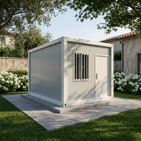 Maison Capsule Spatiale Conteneurisée de Luxe Moderne, Modulaire Préfabriquée, en Kit, de Tailles Variées, avec Chambre Sandwich