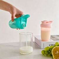 Bouteille de shaker à protéines personnalisée avec logo, nouvelle, petite, portable, mini, 150 ml, sans BPA, anti-fuite