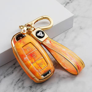 Funda de TPU suave de primera calidad para llave de coche, carcasa para <span class=keywords><strong>Hyundai</strong></span> IX25 IX35 MISTRA Elantra Tucson Sonata VERNA LAFESTA, llavero, bolsa - Product Image 4