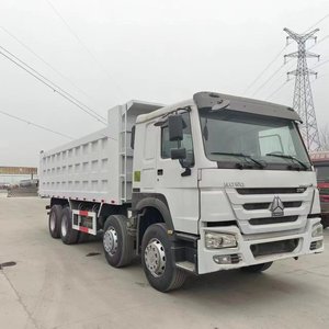 Camion à benne basculante HOWO personnalisé, neuf, 6X4, 371/375 ch, 12 pneus, EURO 3, grande capacité de charge, diesel, conduite à gauche, caméra - Sinotruck - Product Image 3