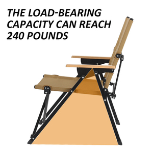 Factory OEM New Design Aluminum <b>Frame</b> Picnic Chair Ultralight Outdoor Low Seat Foldable Camping Ground Chair - Product Image 4