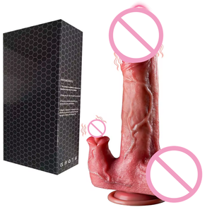 Sıcak Fırsat Uzaktan Kumandalı 4'ü 1 Arada Gerçekçi İtici Dildo Yalama Isıtma Vibratör Kadın Mastürbasyon Seks Oyuncakları - Product Image 2