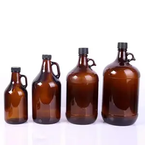 Beste Prijs 1l 2l 3l 4l 5l 6l 8l 10l California Wijnglazen Fles Voor Liquor Reagens Fles Met Klein Handvat