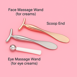 Espátula de Belleza Metálica Personalizada, <span class=keywords><strong>Mini</strong></span> Espátula de Maquillaje Portátil, Aplicador de Productos para el Cuidado de la Piel para Tratamientos de Spa y Salón - Product Image 2