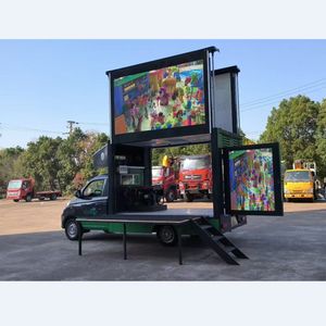Mini camion publicitaire mobile FOTON avec écran LED pour événements itinérants en extérieur P3 P4 P5 – Véhicule promotionnel à écran LED - Product Image 4