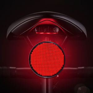 LED lumineuse vélo voyant d'avertissement frein clignotant télécommande gauche droite clignotant signe étanche programmable LED feu arrière - Product Image 1