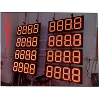 Australie 888.8 12 pouces panneau de prix du carburant Led signe de prix du gaz Station-service Station-service