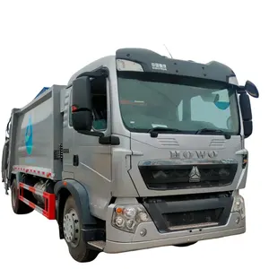 HOT SALE SINOTRUCK HOWO 4*2 LHD 280hp diesel 14cbm compacted garbage truck new manufactured 10Tons refuse compacted truck