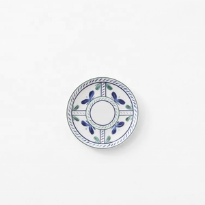 En gros : Ensemble d'assiettes en céramique avec motif vert, Plateau de service en porcelaine pour mariage, Service de table en porcelaine fine, Ensembles de vaisselle en porcelaine - Product Image 5