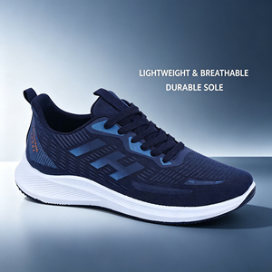 Chaussures de sport décontractées pour hommes et femmes, respirantes, en maille, semelle en PVC, confortables et respirantes, chaussures de sport personnalisées en usine - Product Image 2