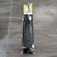 Extensions de cheveux tressés Yaki Jumbo ultra-légères et démêlables pour femmes africaines, résistantes à l'eau chaude, vente en gros