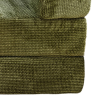 Sofá Cama Plegable 4 en 1 de Corduroy sin Estructura, Sofá de Dos Plazas sin Montaje, Sofá Cama Plegable Comprimido