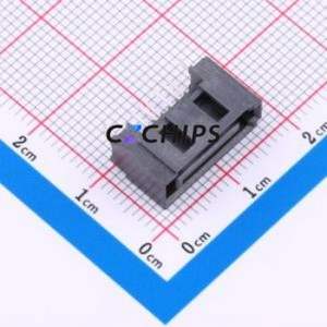 SATA-601-M07S1BY-A Hard Drive Connector (SAS/SATA/M.2) Through hole Component (THT) Connector SATA Female 7P Through Hole - Product Image 1