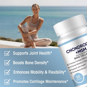 แคปซูลแคปซูลยาลูโคซามีนคอนดรอยตินในแคปซูลคอลลาเจนขมิ้น boswellin หนึ่ง MSM - Product Image 4