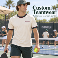 Maillot de club rétro personnalisé pour pickleball – Tenue de performance pour équipe – OEM