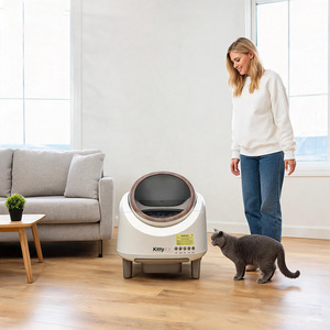 Customizable OEM Automatic Smart Cat <strong>Litter</strong> <strong>Box</strong> Home-Friendly Aesthetic Quiet Operation No WiFi No APP Easy Clean Bulk Supply - Product Image 4