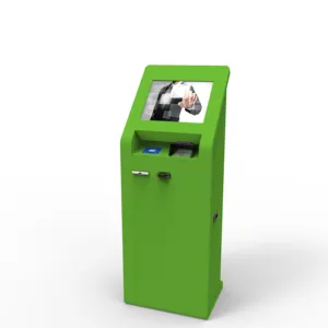 多功能零售银行注册无现金电子银行账户扣除支付指纹扫描仪自动取款机