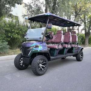 Nuevo Carro de Golf Elevado de 48V, 5-6 Asientos, 90km de Autonomía, Certificado CE - Product Image 3